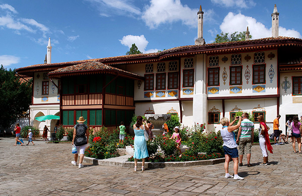 For the first time, Bakhchisaray appears in historical documents in 1502. Since then, it served as the capital of the Crimean Khanate and the center of the political and cultural life of the Crimean Tatar people. After several wars with Russia since 1737 and after the annexation of the Crimean Khanate by the Russian Empire in 1783, Bakhchisarai remained the cultural center of the Crimean Tatars for several decades thereafter. 